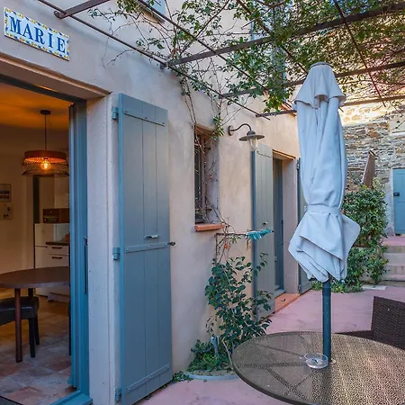 T2 Chaleureux Classe 4 Etoiles, Quartier Typique Au Calme, Plages Et Centre A 5 Minutes, Parking Prive Collioure