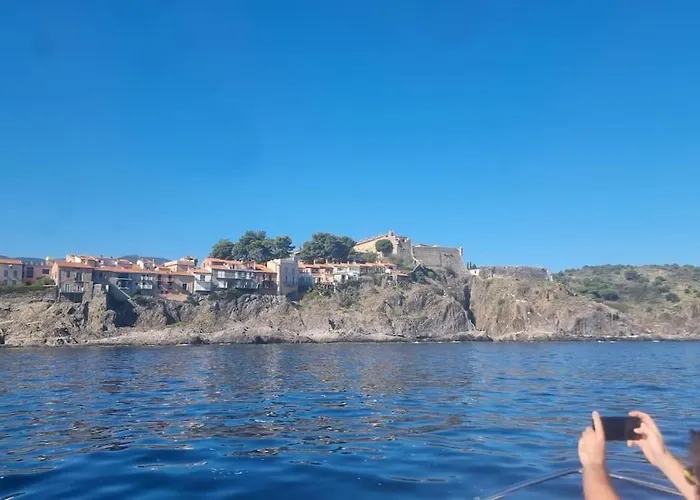 T2 Chaleureux Classe 4 Etoiles, Quartier Typique Au Calme, Plages Et Centre A 5 Minutes, Parking Prive Collioure