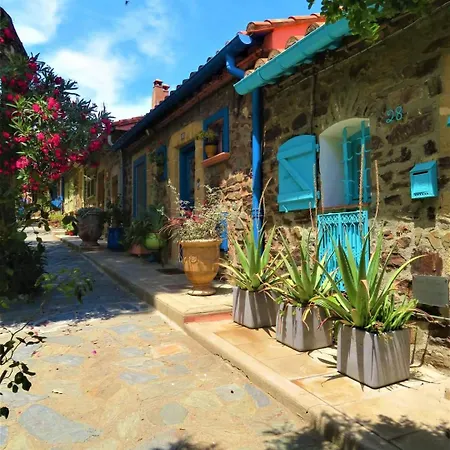 T2 Chaleureux Classe 4 Etoiles, Quartier Typique Au Calme, Plages Et Centre A 5 Minutes, Parking Prive Апартаменты Коллиур